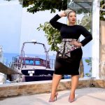 BODYCON PEPLUM DRESS