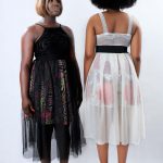 ANKARA AND TULLE SKIRT